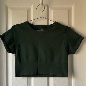 Offline by Aerie Green Workout Bra Top